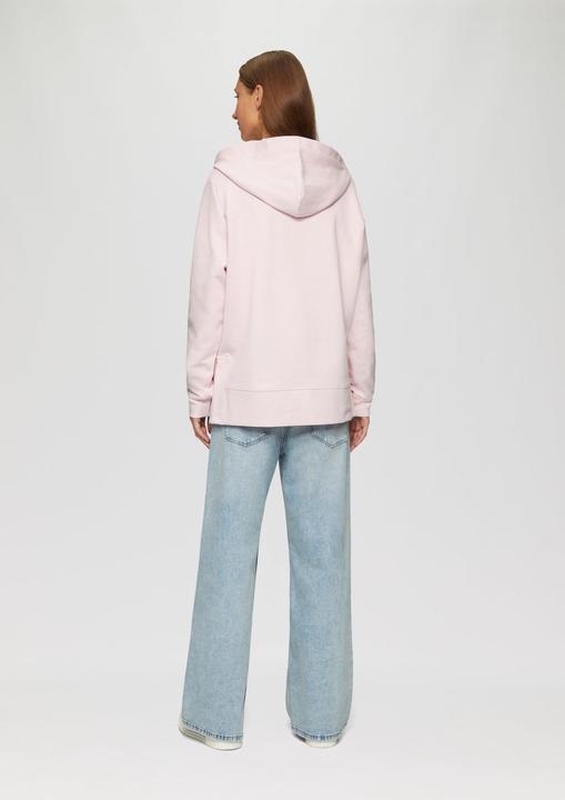 Immagine prodotto S.Oliver Sweatshirt Weiches Kapuzensweatshirt mit seitlichen Schlitzen (34)
