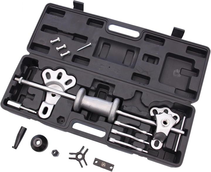 Actual product image BGS Universal Puller Set with Sliding Hammer 16 pcs.
