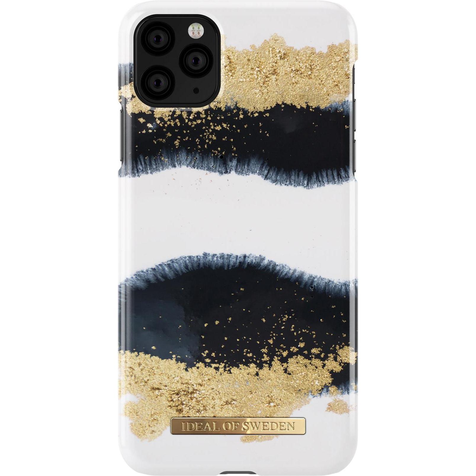 iDeal Of Sweden Gleaming Licorice (Apple iPhone 11 Pro Max), Smartphone Hülle, Schwarz, Weiss, Gold