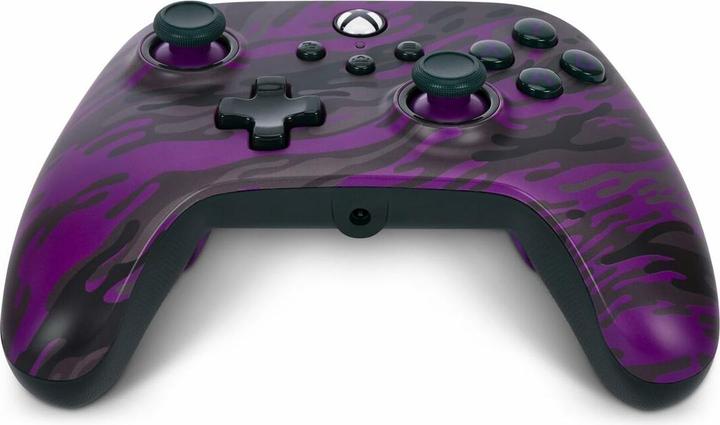 Produktbild PowerA Advantage Wired Controller -peliohjain, Purple Camo, Xbox (Xbox Series S, Xbox Series X)