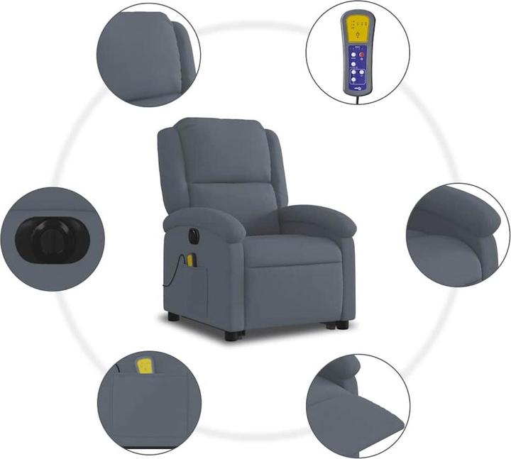 Produktbild vidaXL Massagesessel mit Aufstehhilfe
