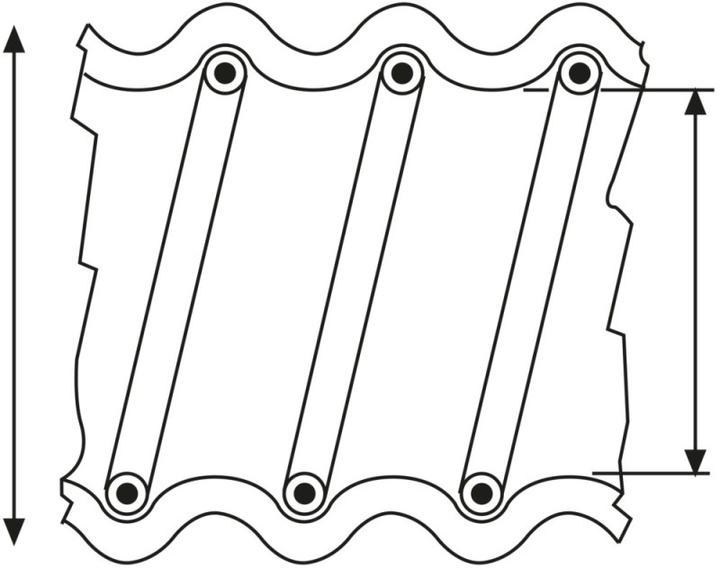 Produktbild HellermannTyton Wellschutzschlauch NS21 10m (Kabelschlauch, 1000 cm)