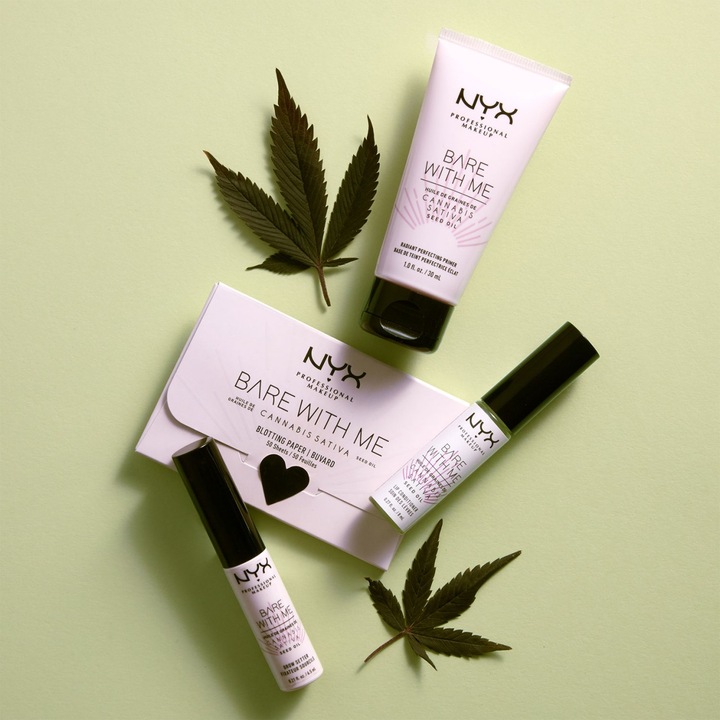 Produktbild NYX Professional Make-Up Bare with me - Cannabis Sativa Seed Oil Brow Setter