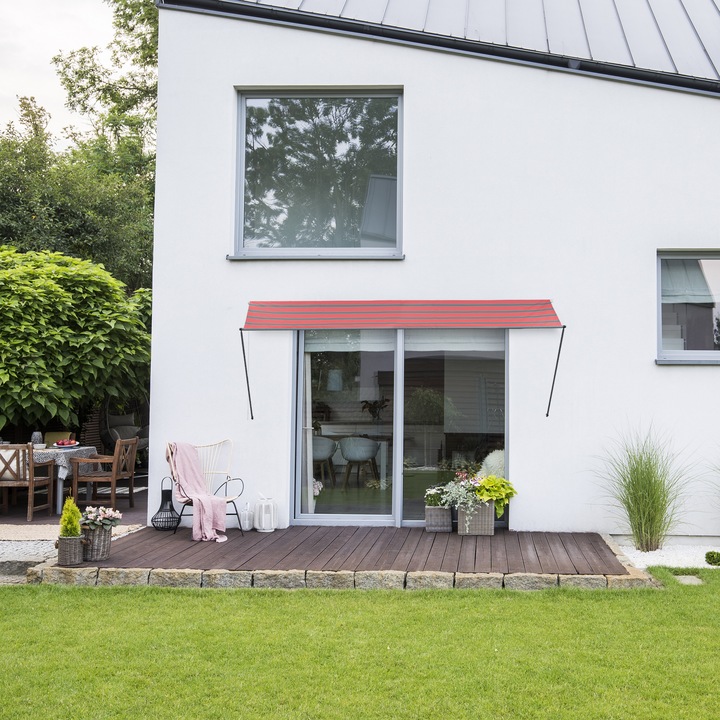 Actual product image Relaxdays Drop-arm awning (3.50 m)