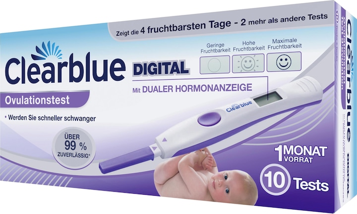 Clearblue Test d'ovulation 10pcs.