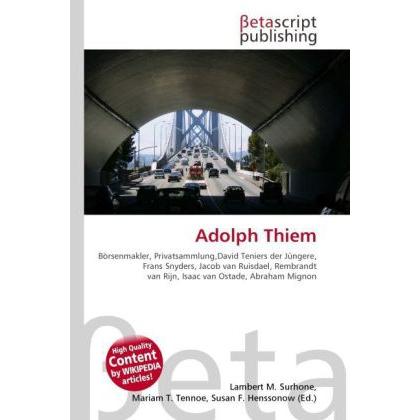 Thumbnail - Adolph Thiem, Fachbücher