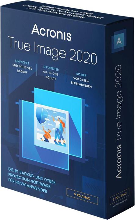 Produktbild Acronis True Image 2020 (5 User, unbegrenzt)