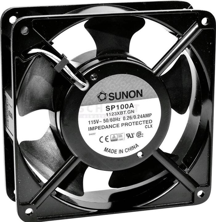 Sunon DP203A2123LST Axial fan 230 V/AC 118.9 m³/h (L x W x H) 120 x 120 x 38 m