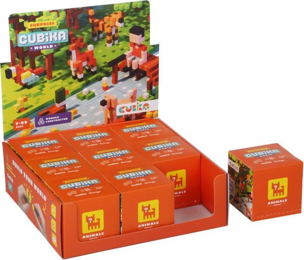 Actual product image Cubika Wooden blocks set surprise box