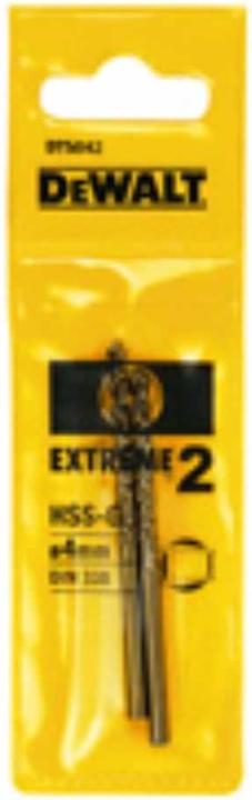 Produktbild DeWalt Ø 2.5x57x30mm HSSG Metallbohrer 2er Pack EXTREME 2™ DT5037 (2.5 Millimeter)