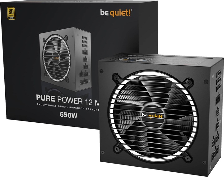 Actual product image be quiet! Pure Power 12 M (650 W)