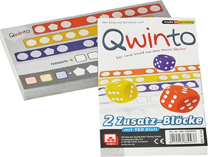Actual product image NSV Qwinto Natureline - Replacement Blocks