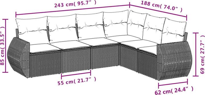 Produktbild vidaXL Bellamy