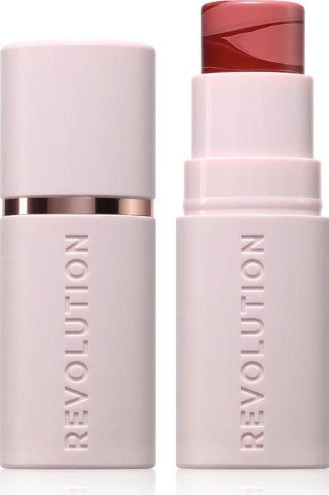 Actual product image I Heart Revolution Silk Marble Blush Stick