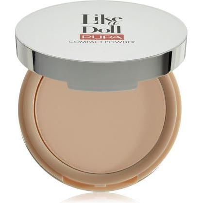 Pupa Milano, Gesichtspuder, Like A Doll Nude Skin Compact Powder 001 Porcelain (001)