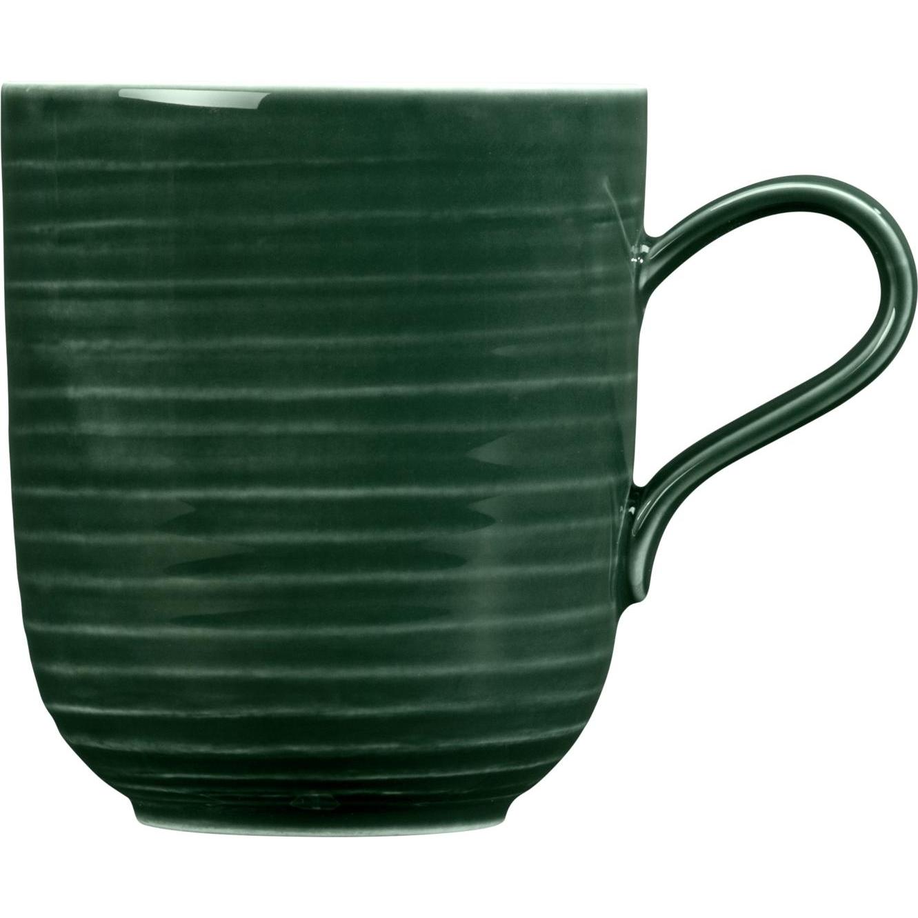 Thumbnail - Seltmann, Tasse, Weiden Terra Moosgrün uni Becher mit Henkel 0,40 l (400 ml, 6 x)