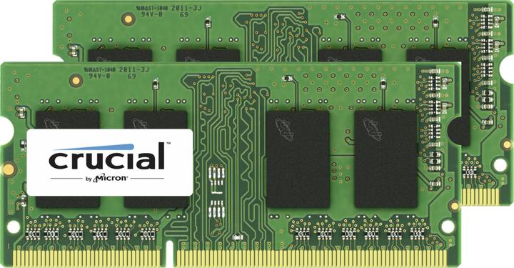 Immagine prodotto Crucial 8GB (2x4GB) DDR3 1600 MT PC3-12800 SODIMM 204pin per Mac (2 x 4GB, 1600 MHz, DDR3-RAM, SO-DIMM)