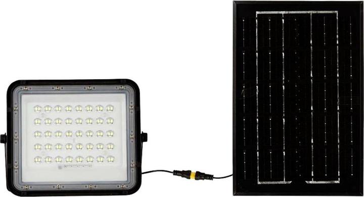 Produktbild V-TAC VT-40W 7821 LED-Flutlichtstrahler, Solarmodul 6 W Kaltweiss Schwarz (400 lm, IP65)