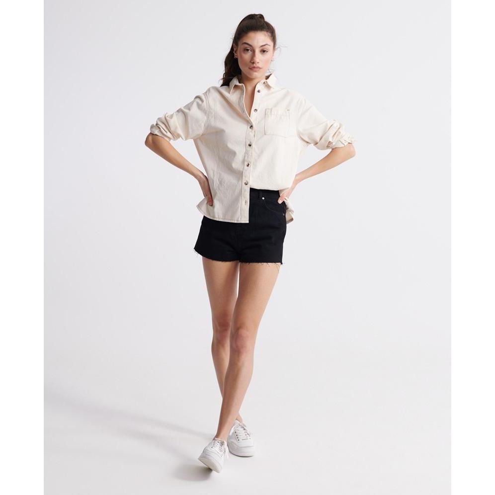 Superdry, Damen, Shorts, shorts für damen, Schwarz, (24)