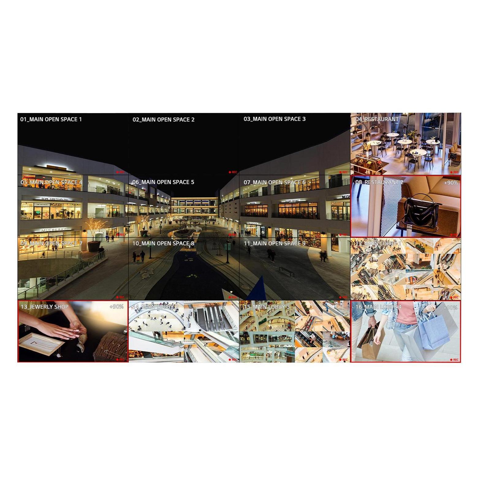 LG Videowall Display 55VSM5J-H 55 (1920 x 1080 Pixel, 55"), Digital Signage, Schwarz