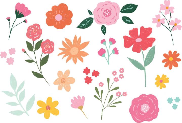 Produktbild Partydeco Tatouages - Fleurs