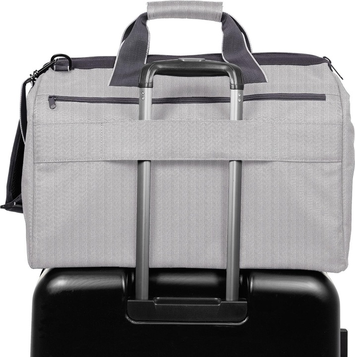 Actual product image reisenthel allrounder L pocket herringbone grey