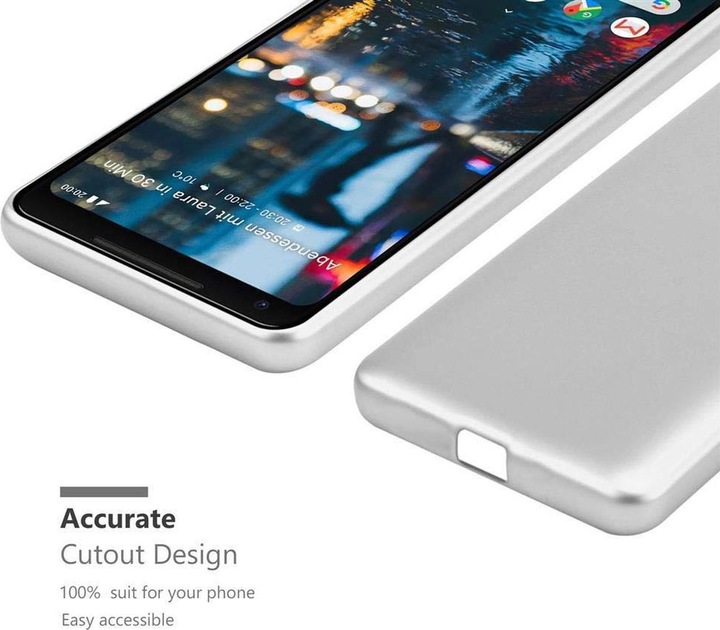 Produktbild Cadorabo TPU Matt Metallic Cover (Google Pixel 2 XL)