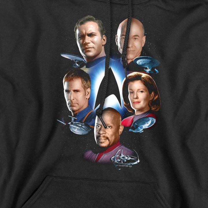 Produktbild Starfleet's Finest Kapuzenpullover (M)