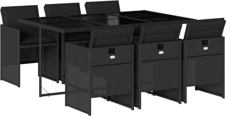 Produktbild vidaXL Garten Essgruppe (165 x 106 x 73 cm)