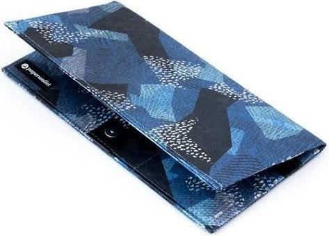Paperwallet Clutch Blue Camo Rfid