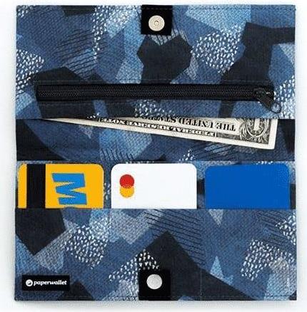 Immagine prodotto Paperwallet Frizione Blu Camo Rfid