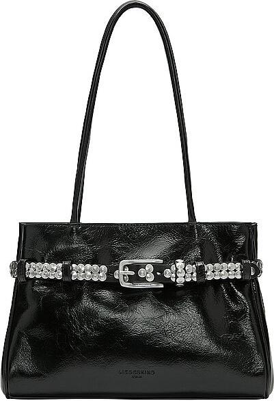 Liebeskind Berlin Satchel Geräumige Schultertasche aus Rindsleder