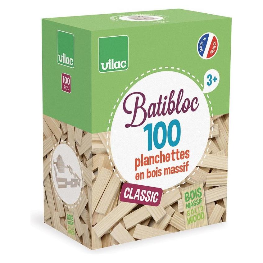 Vilac Batibloc Stapelhout Naturel