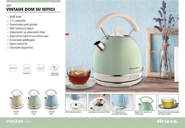 Actual product image Ariete 2877 Vintage kettle (1.70 l)