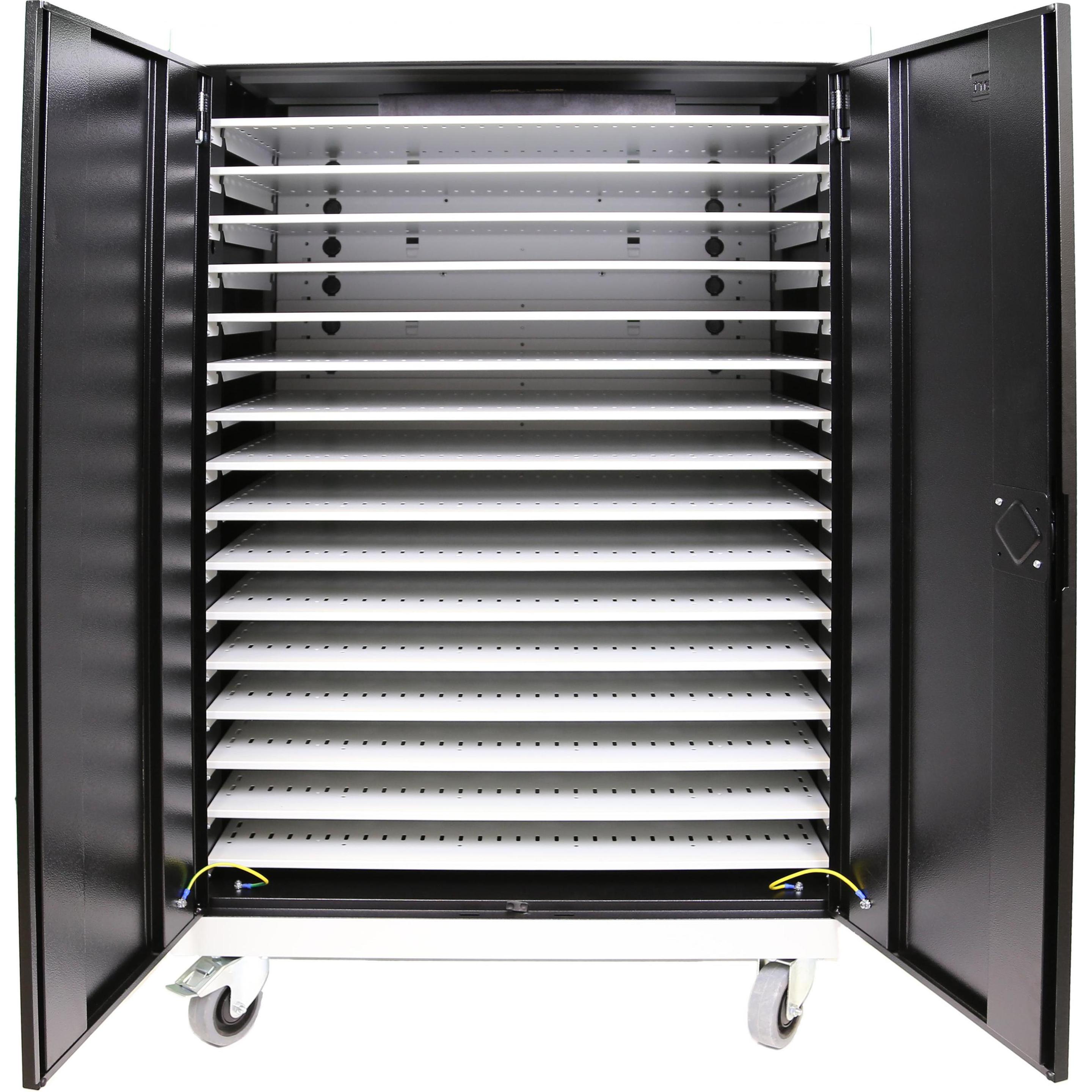 Thumbnail - Acer NoteCart UniFit 32 Fixed Shelves, Notebook Ersatzteile, Schwarz, Grau