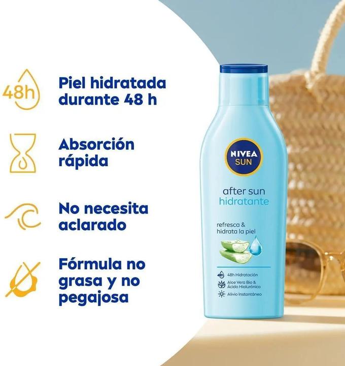 Produktbild NIVEA Etui 5 Stück (SPF 50+, 200 ml)