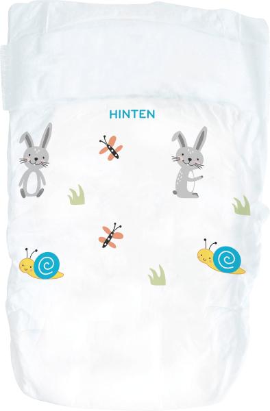 Actual product image dm babylove Premium nappies (Size 1, Pack, 28 pcs.)