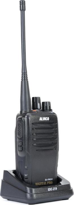 Immagine prodotto Alinco Radio portatile PNI DJ-PAX4, PMR446, doppia modalità analogica e digitale, VOX, TOT, IP67