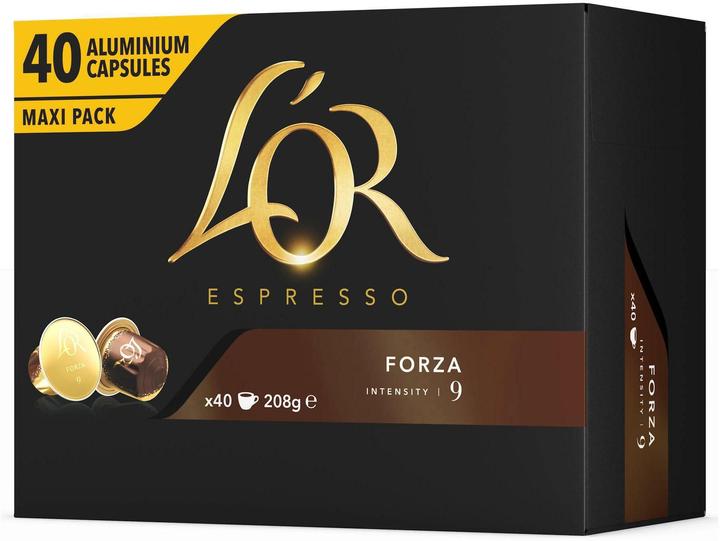 Image du produit L’OR Espresso Capsules de café Espresso Forza 40 pièces (40 x Port.)