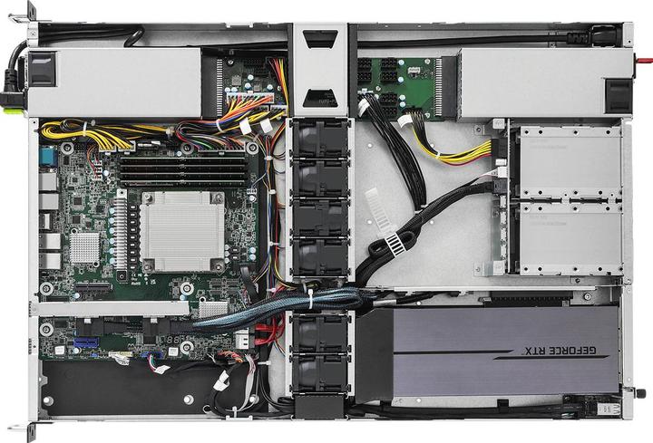Actual product image AsRock Barebone 1U Single Socket 1700 1U1G-W680/2L2T