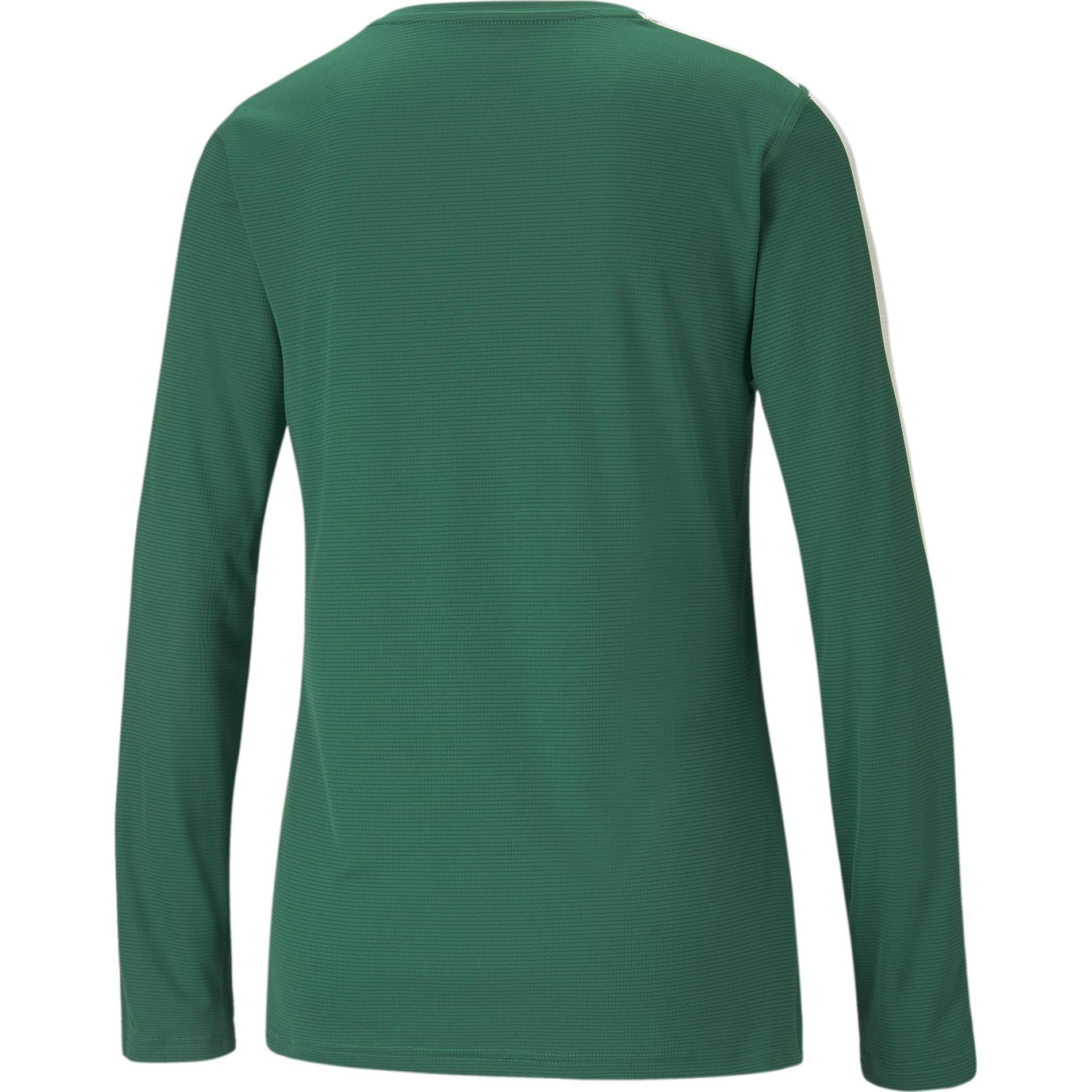 Thumbnail - Puma, Damen, Sportshirt, Cross the Line LS W-519599 (XL), Grün, XL