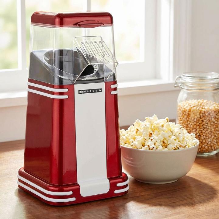 Actual product image Melissa Popcorn-Maker | 60 g | 1200 W | 2 - 4 min | Rot/Weiss