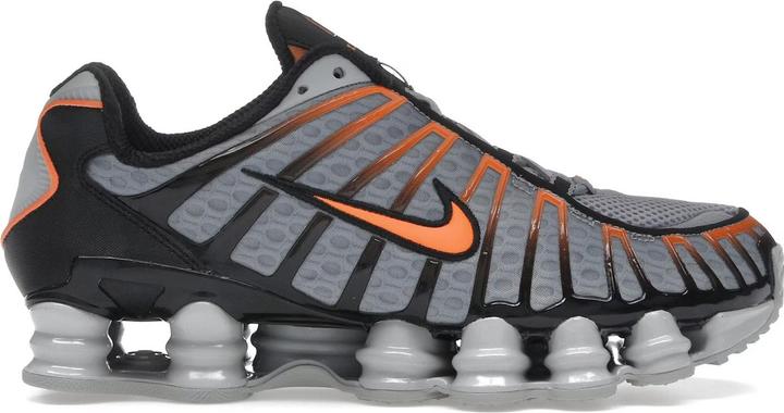 Grigio fumo chiaro, Mandarino brillante, Nero