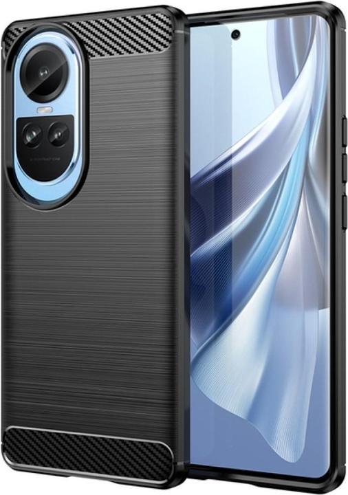 Immagine prodotto Screenguard Oppo Reno10 5G Scafo Carbonio Spazzolato Morbido TPU (OPPO Reno 10)