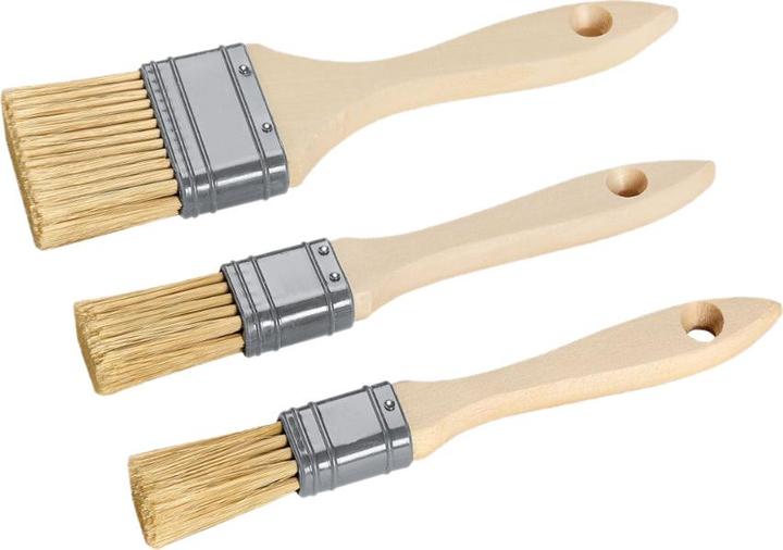 Color Expert Flachpinsel-Set 3 teilig