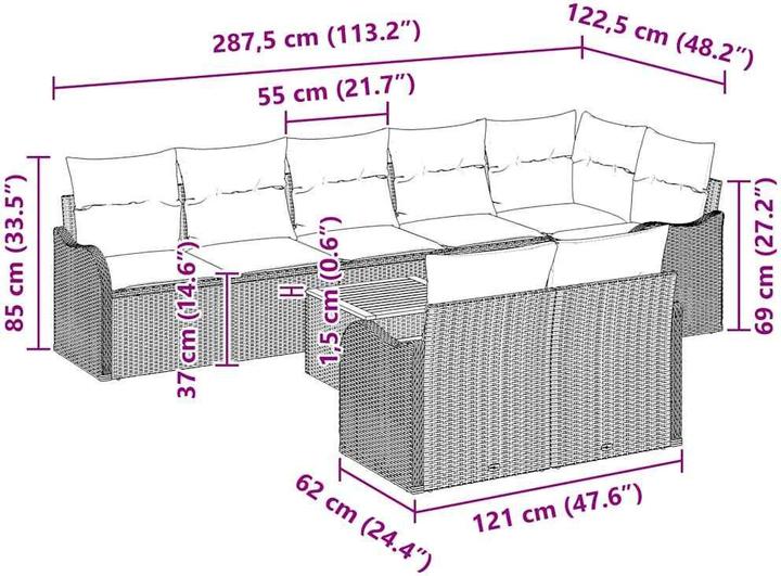 Produktbild vidaXL Jake
