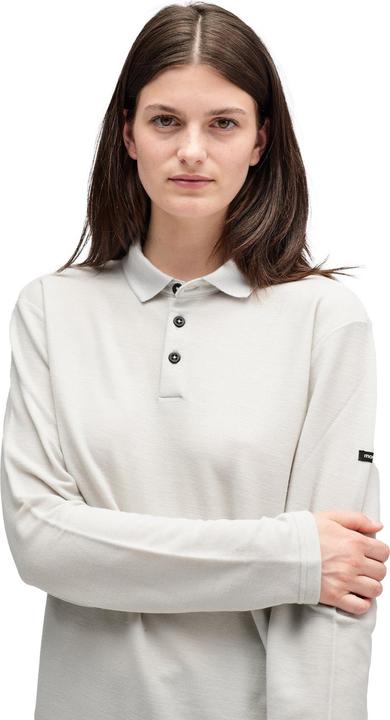 Actual product image Mover Plastic Free Sportswear Long Sleeve Merino Polo (M)