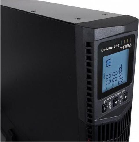 Actual product image GreenCell RTII 1000VA 900W for Server Rack Black - Online UPS (1000 VA, 900 W, Online double converter UPS)