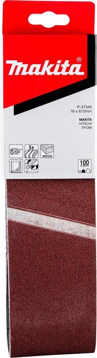 Image du produit Makita Bande abrasive 76x610mm K100 (100)