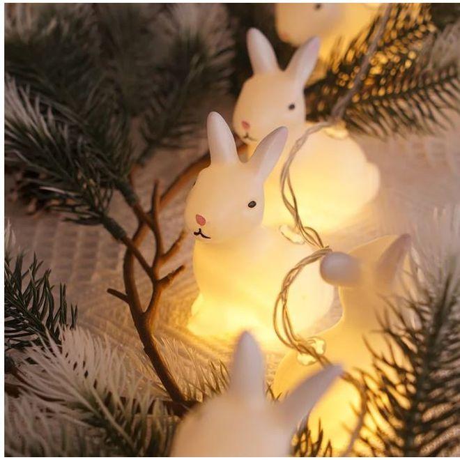 MU Style Guirlande lumineuse LED de Pâques (1.50 m)